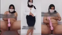 Laela Pulang Kerja Sange Colmek