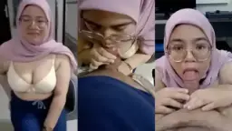 Rare Sepongan Cewek Hijabers Pink Cantik Viral