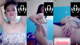 Mbak Kina Goyang Ebot Spill Memek