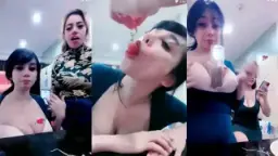DMX Icha Ayu dan Bestienya Godain Pascol