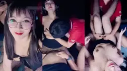 Bokep Threesome Outdoor 4_BG Imut Kacamata