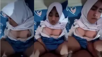 POV Ngentot Pelajar SM4 Hijab Toge