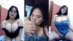 Acha Viral Cantik Toket Brutal Kacamata